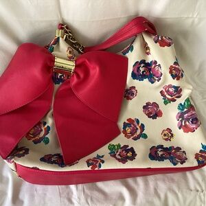 Betsey Johnson Shoulder Bag with Bow